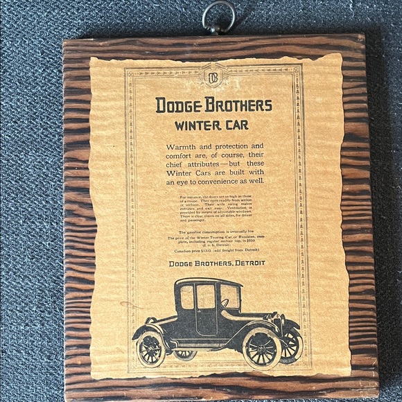 Vintage Car Wall Plaques - Picture 4 of 5
